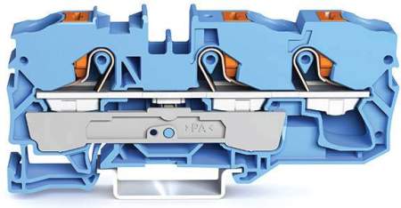 Клемма WAGO 2210-1304, 3 pin, 0.50мм² - 16мм², 800В, 57А, (25 шт)