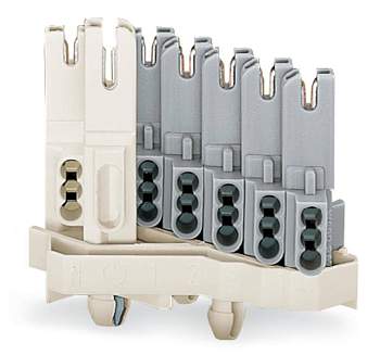 Клеммник WAGO 267-175, 5 pin, 0.5мм² - 1мм², 500В, 6А, (250 шт)