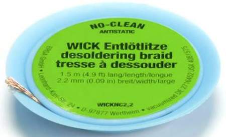 Оплетка для удаления припоя Ersa 0WICKNC2.2 