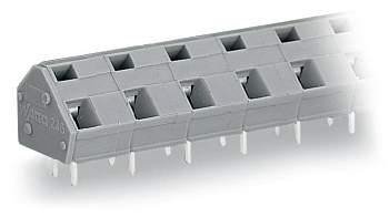 Быстроразъемная клемма WAGO 236-604/000-009/999-950, 4 pin, 0.08мм² - 2.50мм², 440В, 16А, CS: 10мм;10.16мм, (100 шт)