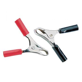 Зажим типа "крокодил" BKL Electronic 072420, красный, 15.1 мм, длина: 71 мм : 1 шт.