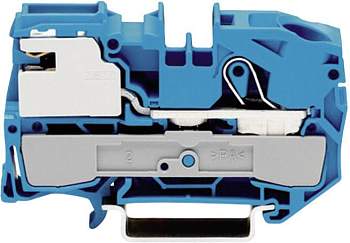 N клемма WAGO 2016-7114, 1 pin, 0.50мм² - 25мм², 250В, 76А, конф: N, (1 шт)