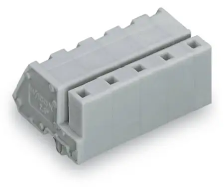 Розетка для подключения кабеля WAGO 731-538/008-000, 8 pin, 0.08мм² - 2.5мм², 300В, 15А, CS: 7.50мм, (25 шт)