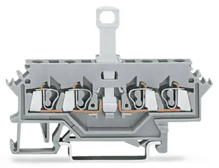 N клемма с разделителем WAGO 280-632, 4 pin, 0.08мм² - 2.50мм², 400В, 10А, конф: N, (50 шт)