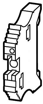 Концевой стопор для XI / ON станцию. EATON XN-WEW-35/2-SW