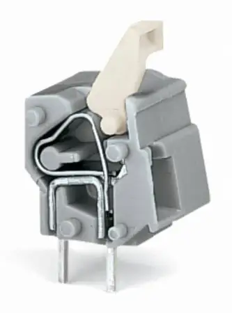 Быстроразъемная клемма WAGO 257-762, 1 pin, 0.08мм² - 2.50мм², 1000В, CS: 10мм;10.16мм, (300 шт)