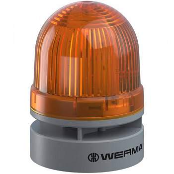 Светильник Werma Signaltechnik 460.310.75 Mini TwinLIGHT Combi 24VAC/DC YE