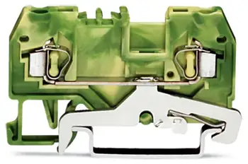 PG клемма WAGO 280-907, 2 pin, 0.08мм² - 2.50мм², 24А, конф: Terre, (100 шт)