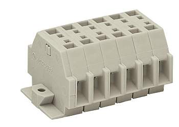 Клеммная колодка WAGO 262-136, 12 pin, 0.50мм² - 4мм², 550В, 23А, конф: L, (100 шт)