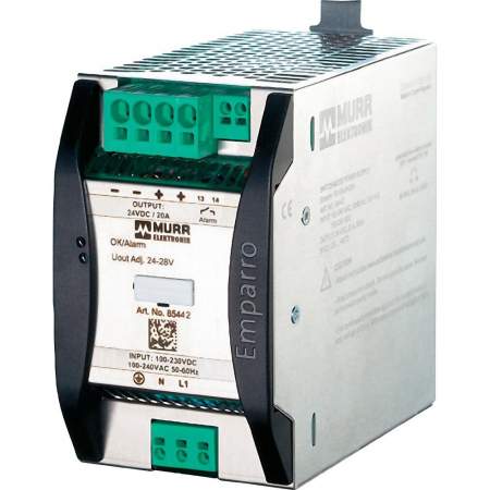 Блок питания с креплением на DIN рейку MurrElektronik 85442 Emparro 20-100-240/24