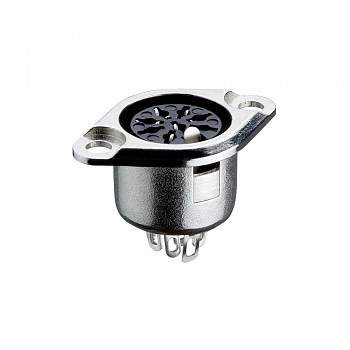 DIN-гнездо с защелкой Lumberg 0103 08