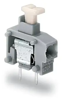 Быстроразъемная клемма WAGO 235-711/331-000, 1 pin, 0.20мм² - 0.48мм², 320В, CS: 5мм;5.08мм, (800 шт)