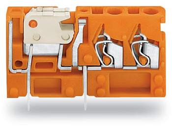 Быстроразъемная клемма WAGO 742-156, 1 pin, 0.08мм² - 2.50мм², 320В, CS: 5.08мм, (200 шт)