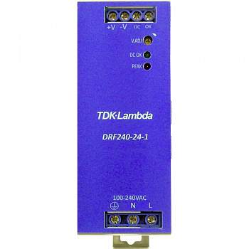 Блок питания с креплением на DIN рейку TDK-Lambda  DRF-240-24-1/HL 
