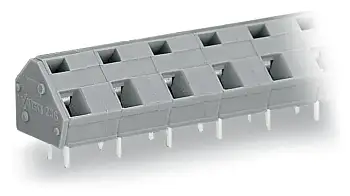 Быстроразъемная клемма WAGO 236-624/000-009/999-950, 24 pin, 0.08мм² - 2.50мм², 440В, CS: 10мм;10.16мм, (20 шт)