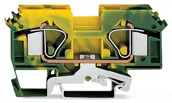 PG клемма WAGO 283-607/999-950, 2 pin, 0.50мм² - 16мм², конф: Terre, (25 шт)