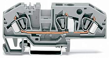 Клемма WAGO 282-699, 3 pin, 0.20мм² - 6мм², 800В, 41А, конф: L, (25 шт)