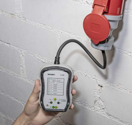 Тестер сетевых розеток VOLTCRAFT ST-32B 