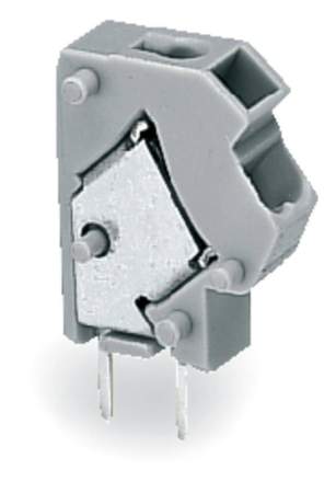 Быстроразъемная клемма WAGO 254-807, 1 pin, 0.25мм² - 0.75мм², 250В, CS: 5мм;5.08мм, (500 шт)