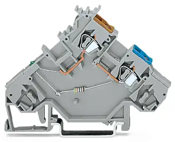 Клемма бесконтактного переключателя WAGO 280-564/281-483, 1 pin, 0.08мм² - 2.50мм², 24В, 20А, конф: L, (10 шт)