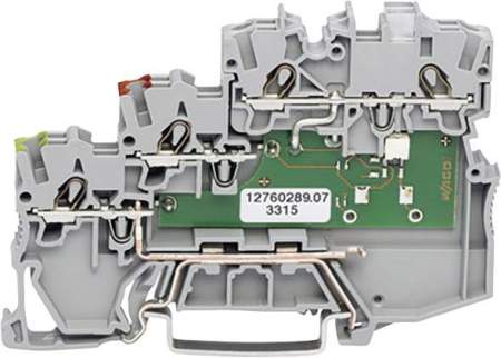 Клемма привода WAGO 2000-5317/1101-951, 8 pin, 0.14мм² - 1.50мм², 24В, 13.5А, (50 шт)