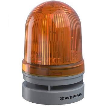 Светильник Werma Signaltechnik 461.310.60 MIDI TwinLIGHT Combi 115-230VAC YE