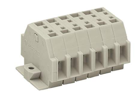 Клеммная колодка WAGO 262-136, 12 pin, 0.50мм² - 4мм², 550В, 23А, конф: L, (100 шт)