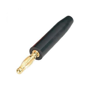 FK 2000 sw, SCHNEPP - Штекер с ламелями, Ø-контакта: 2 мм, черный : 1 шт.