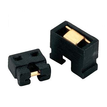 Коммутационная перемычка BKL ELECTRONIC 10120902 , растр:2.0 мм, чёрный