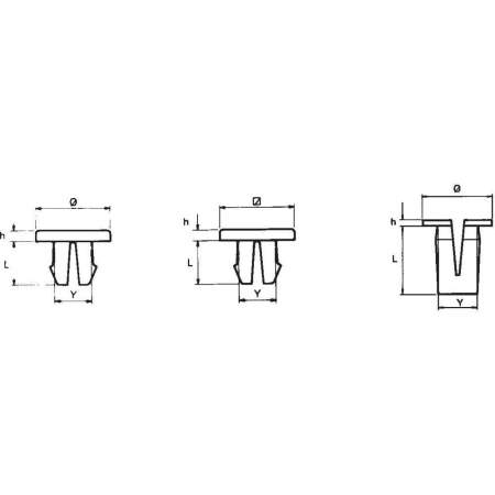 Заклепка расширяющаяся PB Fastener 317-1994-000 
