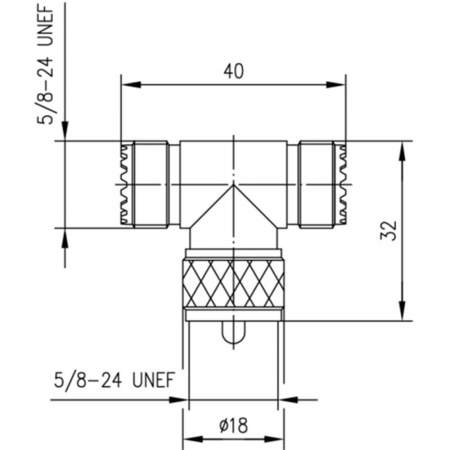 J01042F0649, Telegärtner - UHF-разъем - UHF-разъем : 1 шт.
