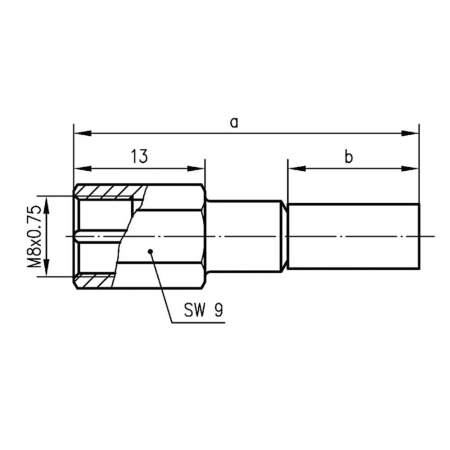J01700A0010, Telegärtner - FME-разъем, 50 Ом : 1 шт.