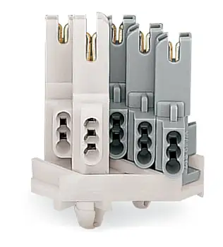 Клеммник WAGO 267-114, 4 pin, 1мм² - 0.5мм², 500В, 6А, (500 шт)