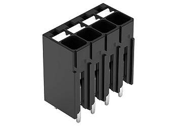 Клемма для печатной платы WAGO 2086-1104, 4 pin, 0.14мм² - 1.50мм², 320В, 17.5А, CS: 3.50мм, (1 шт)