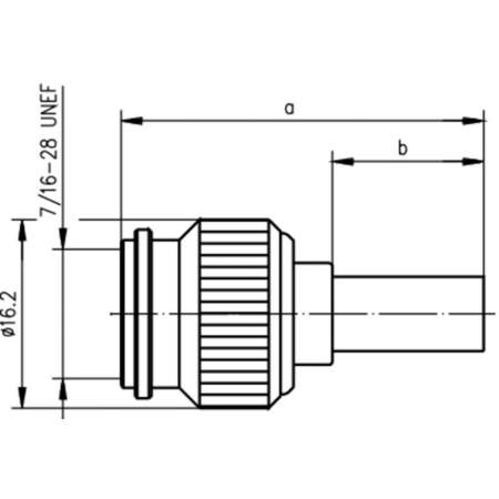 J01010A0000, Telegärtner - TNC-разъем, 50 Ом : 1 шт.