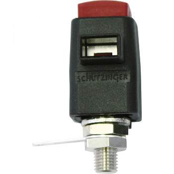 SDK 801 / BL, Schützinger - Быстроразъемный зажим, 16 А, синий : 1 шт.