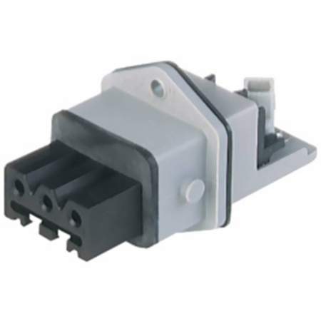 932 142-106, HIRSCHMANN - Разъем STAKEI, 16 А, серый : 1 шт.