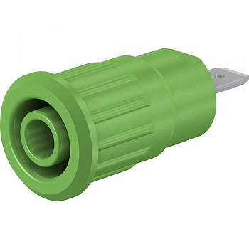 49.7079-25, Stäubli SEB4-F/N - Лабораторное гнездо, зеленый : 1 шт.