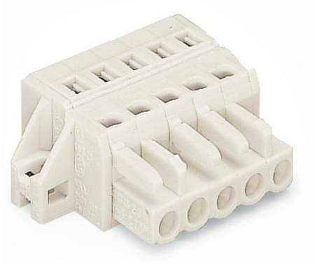 Розетка для подключения кабеля WAGO 721-106/031-000, 6 pin, 0.08мм² - 2.5мм², 630В, 16А, CS: 5мм, (50 шт)