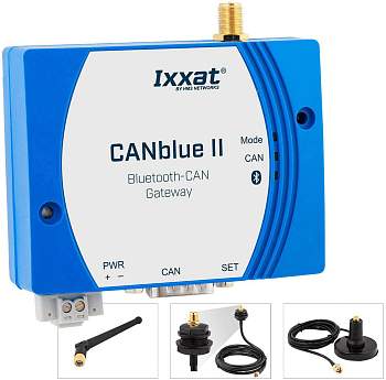 Активный CAN модуль с Bluetooth интерфейсом Ixxat 1.01.0126.12001 CANblue II с внешней антенной (не входит в комплект)