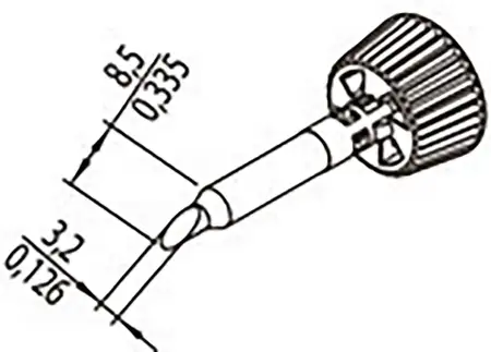 Паяльное жало Ersa 0142ADLF32 