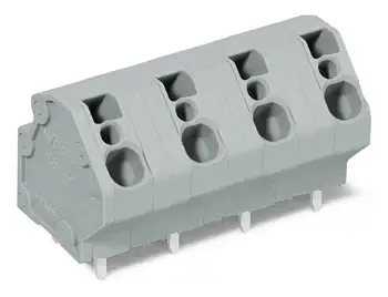 Быстроразъемная клемма WAGO 745-3205, 5 pin, 0.08мм² - 4.00мм², 1000В, CS: 10мм, (60 шт)