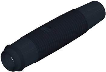 931804100, SKS-HIRSCHMANN KUN 30 - Лабораторное гнездо, Ø-контакта: 4 мм, черный : 1 шт.