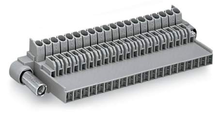 Штифтовая планка WAGO 246-111, 20 pin, 0.08мм² - 2.50мм², 630В, 16А, (15 шт)