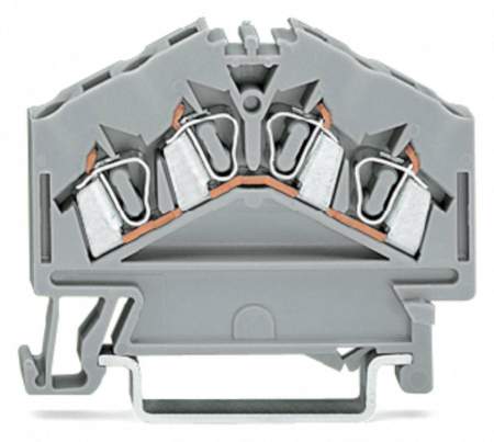 Клемма WAGO 280-946, 4 pin, 0.08мм² - 2.50мм², 800В, 24А, (100 шт)