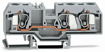 Клемма WAGO 284-993, 3 pin, 0.20мм² - 10мм², 550В, 53А, конф: L, (25 шт)