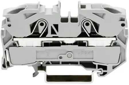 Клемма WAGO 2016-1204, 2 pin, 0.50мм² - 24мм², 800В, 76А, конф: N, (1 шт)