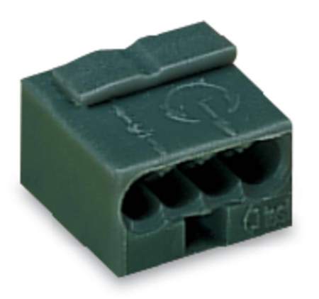 Клеммник WAGO 243-214, 4 pin, 0.28мм² - 0.5мм², 150В, 6А, (400 шт)