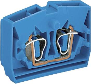 Клемма WAGO 264-324, 2 pin, 0.08мм² - 2.50мм², 800В, 24А, конф: N, (1 шт)