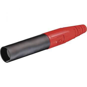 15.0017-22, Stäubli KBT6AR-N/10-S - Гнездо безопасности, красный : 1 шт.